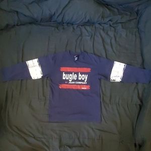 Bugle boy long sleeve shirt vintage